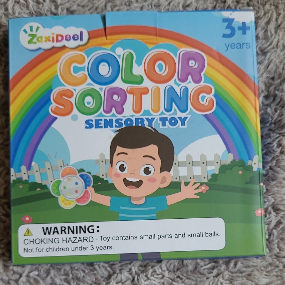 Color Sorting Sensory Toy - Multicolor